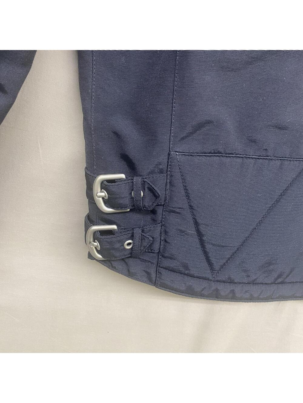 VTG Harley-Davidson Black Nylon Moto Jacket Quilted Lining Zip Pockets Men XL - Picture 12 of 12